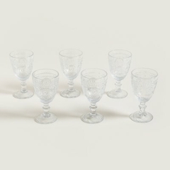 Copas 315ml Vidrio Set x6 SUNFLOWER