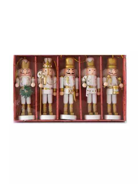 Adorno Colgante x 5 Cascanueces 12.5 cm - comprar online