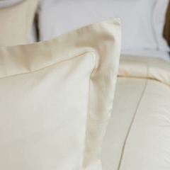 SHAM 400 HILOS c/FESTON, NATURAL, 50x70cm, SETx2 - comprar online