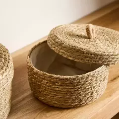 Canasta 20X10cm seagrass c/tapa en internet