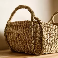 Canasta seagrass 35x24x13cm(h)/16cm(h)/25cm(h) en internet