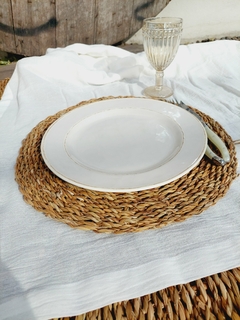 MANTEL GASA BLANCO 200x160 aprox