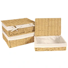 Canasta 29*38*13CM c/tapa - Almacen de Funes
