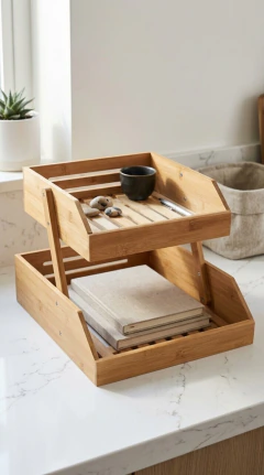Estanteria 30x33xh25cm Bamboo - comprar online