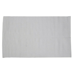 Alfombra 60x100cm 100% algodon blanca - Almacen de Funes