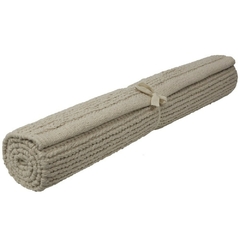Alfombra algodon 60x100cm BEIGE
