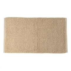 Alfombra algodon 60x100cm natural - comprar online