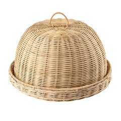 Campana ratan Ø40 X H25 cm. c/bandeja - comprar online