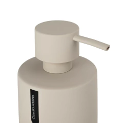 Dispenser Beige Ceramica/ Soft goma ABS 425 ml. en internet
