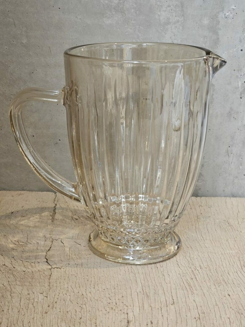 Jarra de Vidrio Labrada Ambar 13.8cm*18.5cm - comprar online