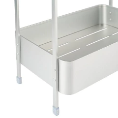 Organizador 32x19xH44 cm. 2 estantes aluminio en internet