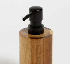 DISPENSER ACACIA REDONDO 17CM - comprar online