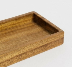 JABONERA ACACIA CUADRADO 11CM COLOR - comprar online