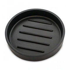 JABONERA POLIRESINA 2X12CM NEGRO