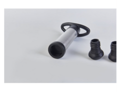 BOMBA DE VACIO CON DOS TAPONES EN PP - comprar online