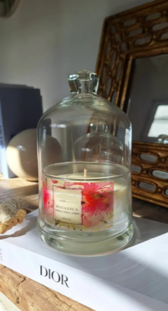 Vela 16x10 envase con cupula varios aromas