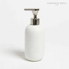 DISPENSER GRANITO GOTA 20cm BLANCO - comprar online