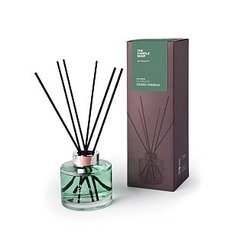 DIFUSOR DE VIDRIO CON VARILLAS CEDRO VERBENA