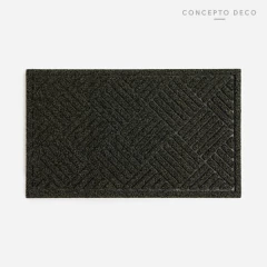 FELPUDO RAYAS GRIS 45X75CM - comprar online
