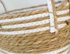 Canasto Fibras Org. Ch. 31x15hx22 cm - (6) en internet