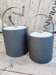 Hielera Yute ecologico CHICO GRIS TOPO