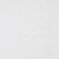 Cortina Hexagonos - Blanca.