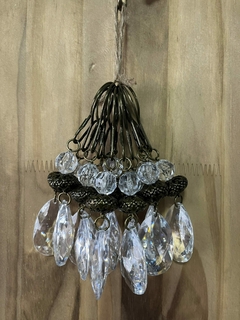 GANCHO COLGANTE CORTINA BAÑO X 12 U bronce