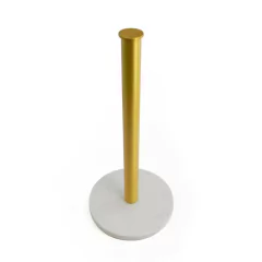 PORTA ROLLO COCINA MARMOL & GOLD 32 CM - comprar online