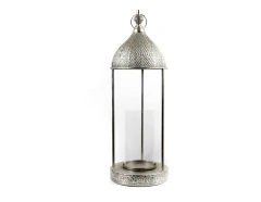 Portavela Marruecos PLATA 21X61CM