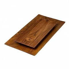 Bandeja Rect. de teca 27x12x1.5 cm - comprar online