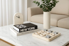 Juego de Tateti de cemento 20x20x2,5 - comprar online