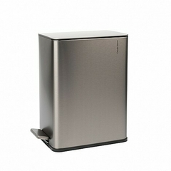 Cesto Recto 10lt acero inox 33 X 19 X H38 cm