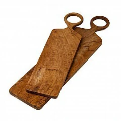 Bandeja NY de teca 50x13x1.5 cm - comprar online