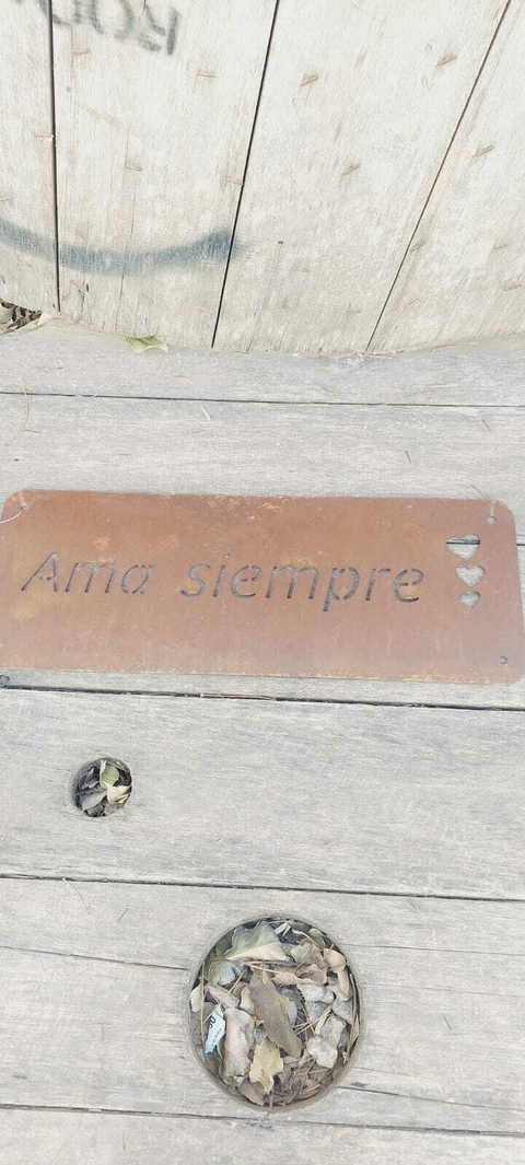 Cartel cartel ama siempre