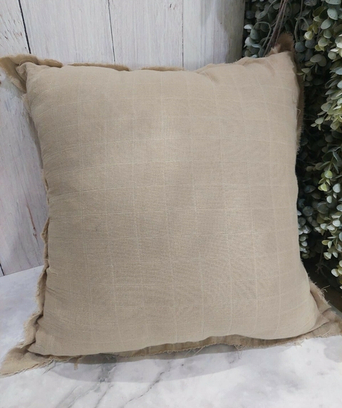Almohadon 50X50cm gasa doble ARENA