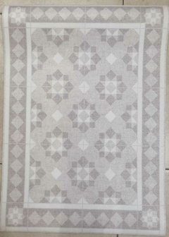 Alfombra vinílica 005- 48.5x74cm comb. nat/beige - comprar online