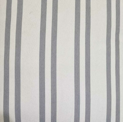 Almohadon 40x65 CHENILLE RAYAS GRIS en internet