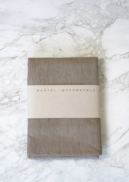 Mantel 140x300cm impermeable Rafia TERRA