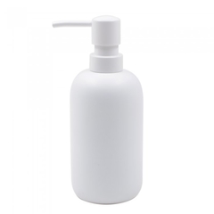 DISPENSER DE JABON BCO POLIRESINA 18X7CM