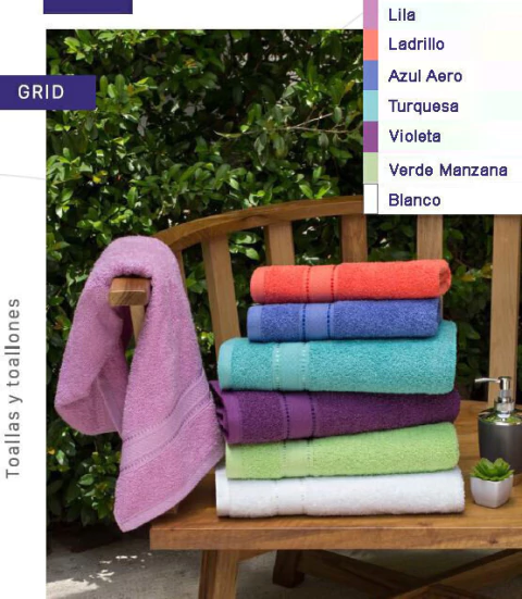 Toallones Palette Grid
