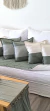 Combo pillow reversible más dos almohadones 40x40