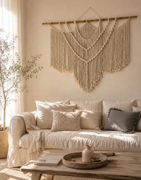 Tapiz macramé 1;20x75