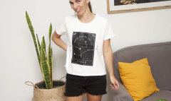 Remera Constelacion Virgo - comprar online