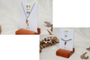 Combo Collar y pulsera Geminis, piedra Citrino - comprar online