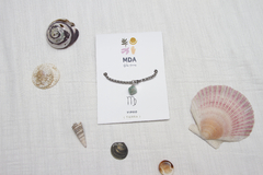 Combo Collar y pulsera Virgo, piedra Amazonita - Milagros de la Abuela