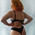 Corpiño con Nudo Amelie - Negro Brillo (SBIK06LH) - comprar online