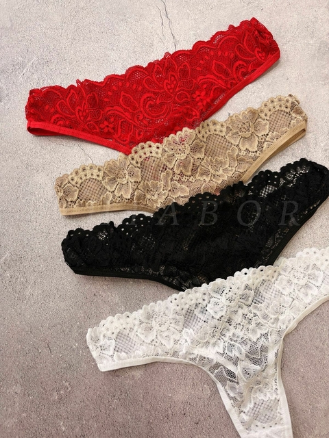 Pack x 3 colaless puntilla completa - comprar online