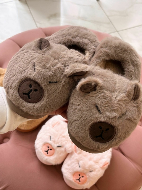 Pantuflas capibara