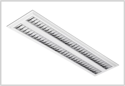 EAA02-E - LUMINÁRIA EMB LED 36W 3295LM 124X29CM LUMICENTER
