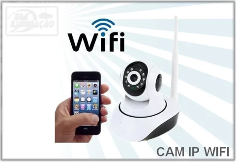 CÂMERA IP WIFI HD 720P